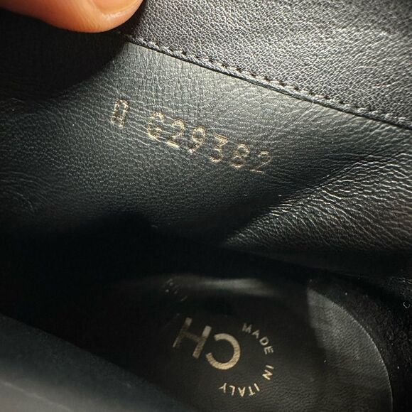 Chanel Bottines Ankle boots Lambskin Leather Heeled size 38 **see pictures** - Picture 8 of 11